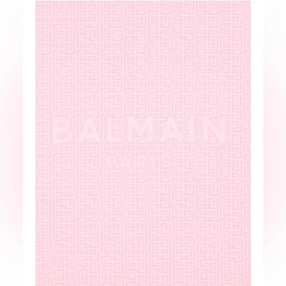 💖Balmain Monogram Jacquard Sponge Beach Towel💖NEW